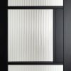 Berkeley Black 3 Pane With Reeded Glass 2