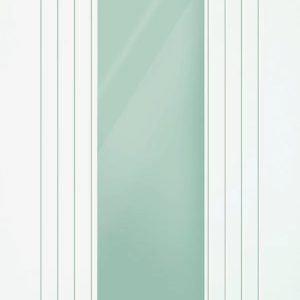 Colosseum Premium Primed White Frosted Glass