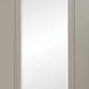 Prague Silk Grey Premium Primed Clear Bevelled Glass 2