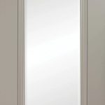 Prague Silk Grey Premium Primed Clear Bevelled Glass 2