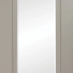 Prague Silk Grey Premium Primed Clear Bevelled Glass 2
