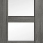 Shaker 4p Luxury Laminate Grey Clear Glass