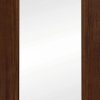 Shaker Luxury Laminate Walnut Clear Glass Natural 2