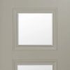 Vienna Silk Grey Premium Primed Clear Bevelled Glass 2